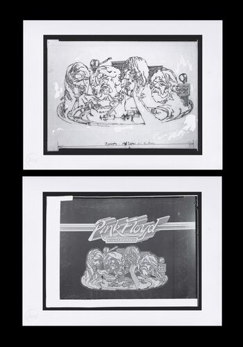 Lot #553 - PINK FLOYD: LIVE AT POMPEII (1972) - FEREF ARCHIVE: Original Negatives with two 1 of 1 Proof Prints, 2021