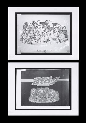Lot #553 - PINK FLOYD: LIVE AT POMPEII (1972) - FEREF ARCHIVE: Original Negatives with two 1 of 1 Proof Prints, 2021
