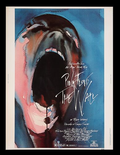 Lot #554 - PINK FLOYD: THE WALL (1982) - US 30 x 40 Poster, 1982