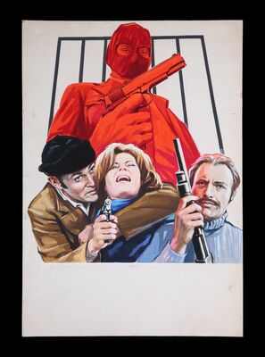 Lot #560 - POLICE STORY (1973) - Original Final Italian Poster Artwork and Italian Locandina, 1973