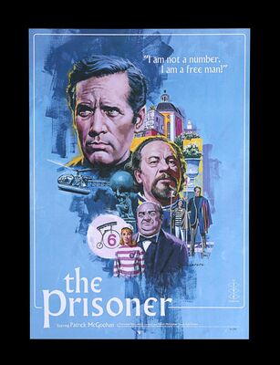 Lot #563 - THE PRISONER (1967) - Vice Press Poster, 2018