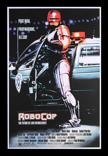 Lot #578 - ROBOCOP (1987) - Hand-numbered Limited Edition Bottleneck Gallery Print, 2019