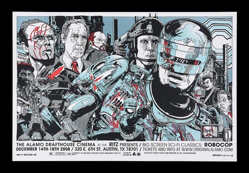 Lot #580 - ROBOCOP (1987) - Hand-Numbered Limited Edition Mondo Print, 2008