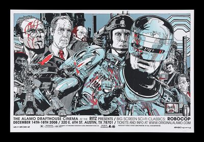 Lot #580 - ROBOCOP (1987) - Hand-Numbered Limited Edition Mondo Print, 2008