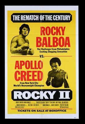 Lot #582 - ROCKY II (1979) - US One-Sheet, 1979
