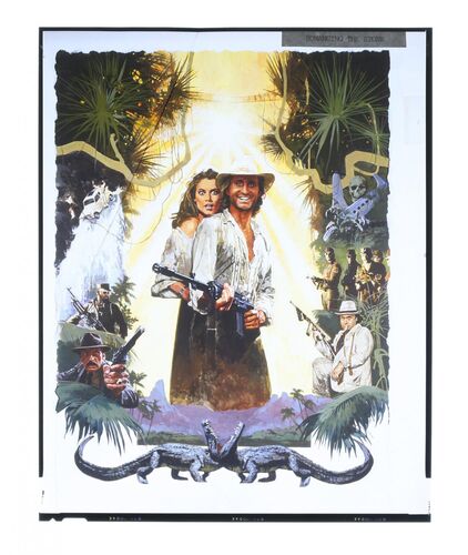 Lot #585 - ROMANCING THE STONE (1984) - FEREF ARCHIVE: Original Transparency with 1 of 1 Proof Print, 2021