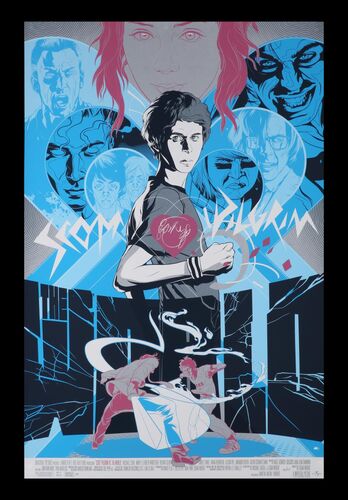 Lot #589 - SCOTT PILGRIM VS. THE WORLD (2010) - Hand-numbered Limited Edition Mondo Print, 2010