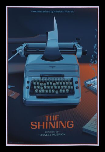 Lot #599 - THE SHINING (1980) - Hand-signed and Numbered Limited Edition Mondo Print, 2020