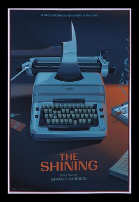 Lot #599 - THE SHINING (1980) - Hand-signed and Numbered Limited Edition Mondo Print, 2020
