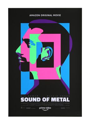 Lot #606 - SOUND OF METAL (2019) - Hand-signed and Numbered One-Sheet, 2021