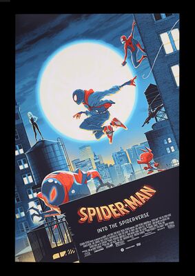 Lot #612 - SPIDER-MAN: INTO THE SPIDER-VERSE (2018) - Bottleneck Gallery and Grey Matter Art Artist Proof, 2019