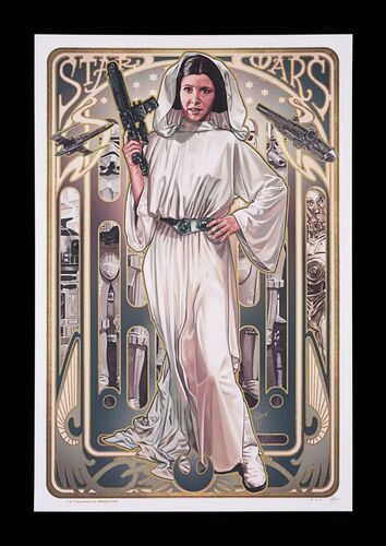 Lot #621 - STAR WARS: EP IV - A NEW HOPE (1977) - Signed and Hand-numbered Limited Edition Artist Proof Print, 2019