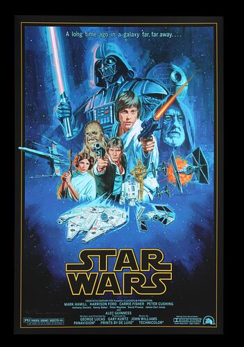 Lot #640 - STAR WARS: EP IV - A NEW HOPE (1977) - Hand Signed and Numbered Limited Edition Private Commission Artist Proof Print, 2021
