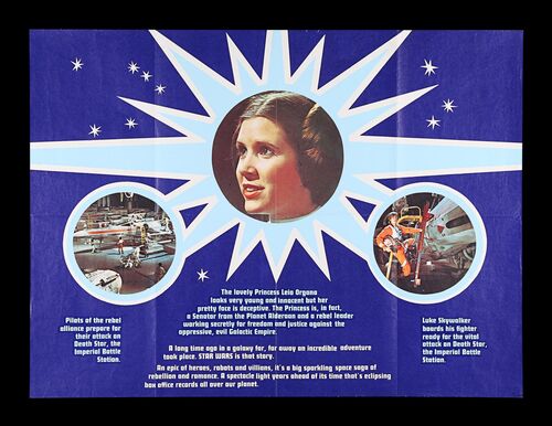 Lot #641 - STAR WARS: EP IV - A NEW HOPE (1977) - Marler Haley UK Quad, 1977