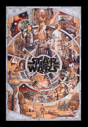 Lot #643 - STAR WARS: EP IV - A NEW HOPE (1977) - Limited Edition Screenprint - Variant, 2020