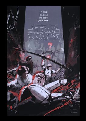 Lot #644 - STAR WARS: EP IV - A NEW HOPE (1977) - Hand-numbered Limited Edition Timed Mondo Print, 2016