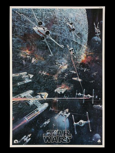 Lot #646 - STAR WARS: EP IV - A NEW HOPE (1977) - L.P. Soundtrack Insert Poster, 1977