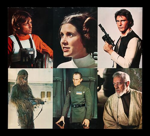 Lot #649 - STAR WARS: EP IV - A NEW HOPE (1977) - US Lobby Poster, 1980s