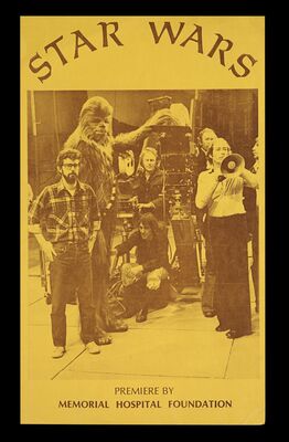 Lot #651 - STAR WARS: EP IV - A NEW HOPE (1977) - Special Memorial Hospital Foundation Handbill Poster, 1977