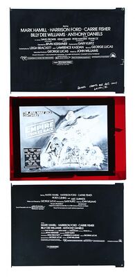 Lot #659 - STAR WARS: EP V - THE EMPIRE STRIKES BACK (1980) - FEREF ARCHIVE: Original Negatives