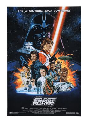 Lot #666 - STAR WARS: EP V - THE EMPIRE STRIKES BACK (1980) - Hand-numbered Limited Edition Private Commission Print, 2019