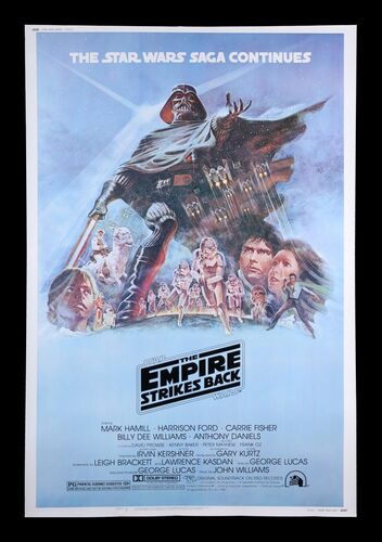 Lot #670 - STAR WARS: EP V - THE EMPIRE STRIKES BACK (1980) - US 60 x 40 Poster, 1980