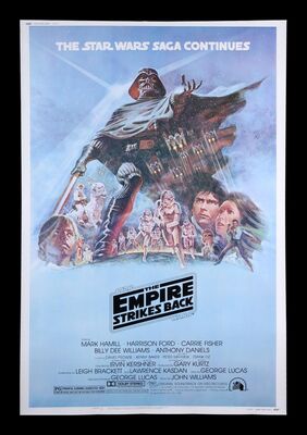 Lot #670 - STAR WARS: EP V - THE EMPIRE STRIKES BACK (1980) - US 60 x 40 Poster, 1980