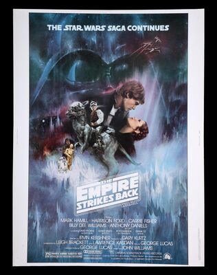 Lot #671 - STAR WARS: EP V - THE EMPIRE STRIKES BACK (1980) - US 30 x 40 Poster, 1980