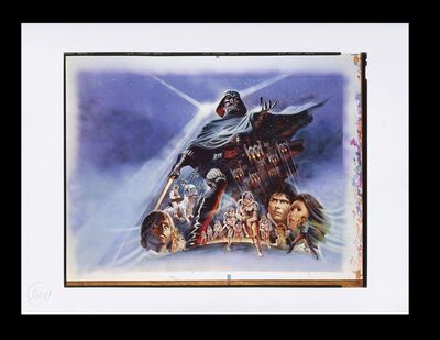 Lot #674 - STAR WARS: EP V - THE EMPIRE STRIKES BACK (1980) - FEREF ARCHIVE: Original Transparency with 1 of 1 Proof Print, 2021