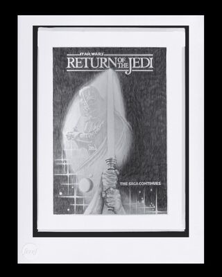 Lot #678 - STAR WARS: EP VI - RETURN OF THE JEDI (1983) - FEREF ARCHIVE: Original Negative with 1 of 1 Proof Print, 2021