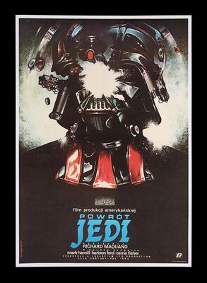 Lot #686 - STAR WARS: EP VI - RETURN OF THE JEDI (1983) - Polish One-Sheet, 1984