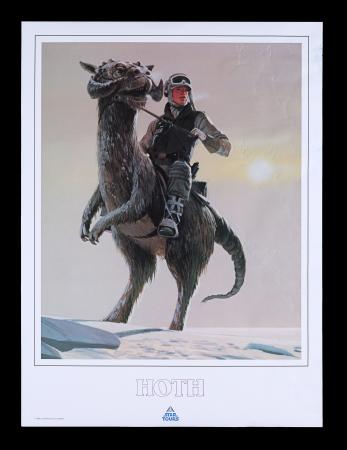 Lot #706 - STAR WARS: STAR TOURS (1987) - Two Faux Travel Posters, 1987 - 2