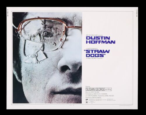 Lot #712 - STRAW DOGS (1971) - US Half Sheet, 1972