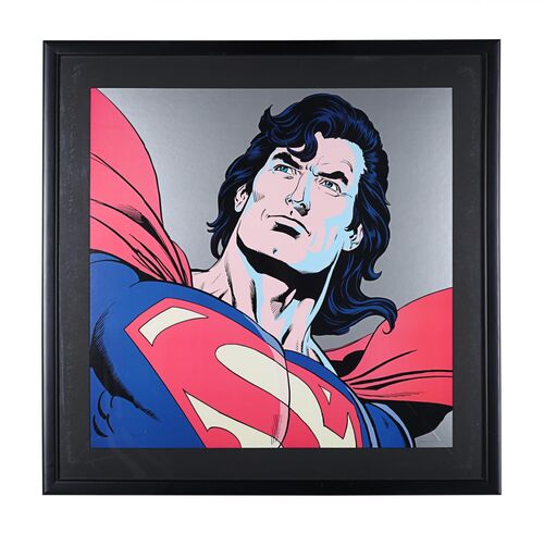 Lot #715 - SUPERMAN - DC COMICS (1997) - Limited Edition Warner Bros. Lithograph, 1997