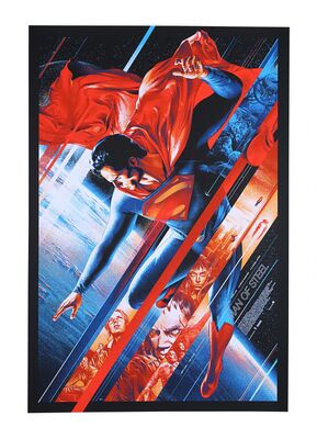 Lot #719 - SUPERMAN: MAN OF STEEL (2013) - Hand-numbered Limited Timed Edition Mondo Print, 2013