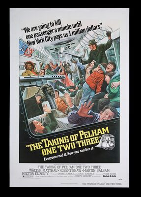 Lot #721 - THE TAKING OF PELHAM 123 (1974) - US One-Sheet, 1974