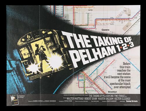 Lot #722 - THE TAKING OF PELHAM ONE TWO THREE (1974) - UK Quad, 1967