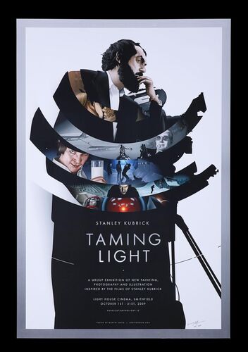 Lot #723 - TAMING LIGHT (2009) - Signed and Numbered Limited Edition Exhibition Poster, 2009