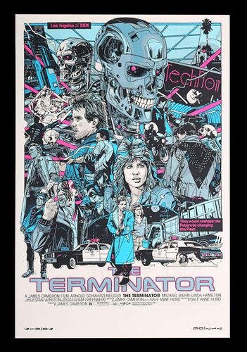 Lot #730 - THE TERMINATOR (1984) - Private Commission, 2020