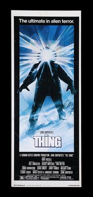 Lot #740 - THE THING (1982) - US Insert, 1982