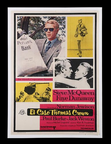 Lot #746 - THE THOMAS CROWN AFFAIR (1999) - Spanish One-Sheet,