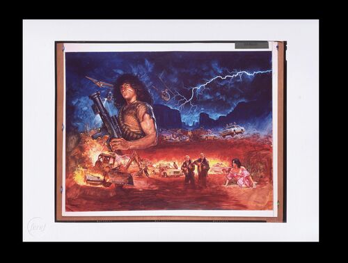 Lot #749 - THUNDER (1983) - FEREF ARCHIVE: Original Transparency with 1 of 1 Proof Print, 2021