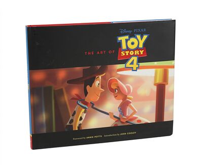 Lot #754 - TOY STORY 4 (2019) - Art Design Book Autographed by Josh Cooley, Jonas Rivera and Mark Nielsen