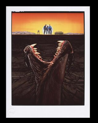 Lot #758 - TREMORS (1990) - FEREF ARCHIVE: Original Transparency and Negatives with 1 of 1 Proof Print, 2021