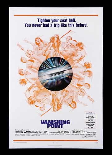 Lot #762 - VANISHING POINT (1971) - US One-Sheet, 1971