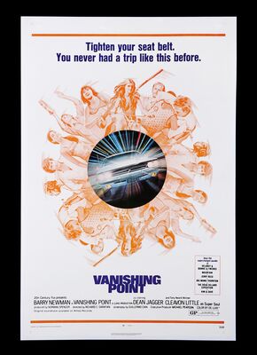 Lot #762 - VANISHING POINT (1971) - US One-Sheet, 1971