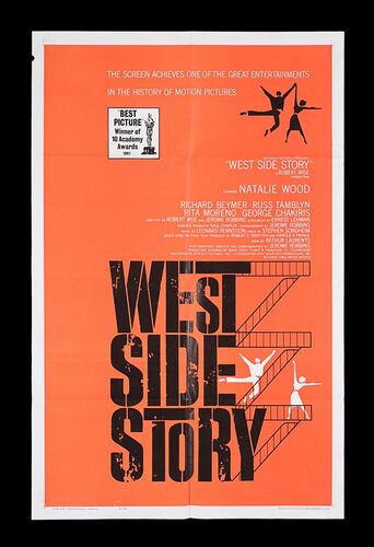 Lot #773 - WEST SIDE STORY (1961) - US One-Sheet, 1963