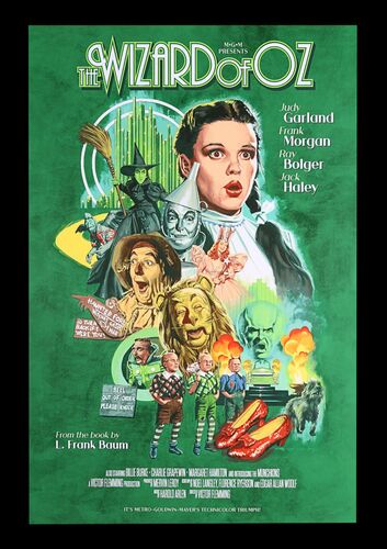 Lot #782 - THE WIZARD OF OZ (1939) - Hand-numbered Private Commission Print, 2020