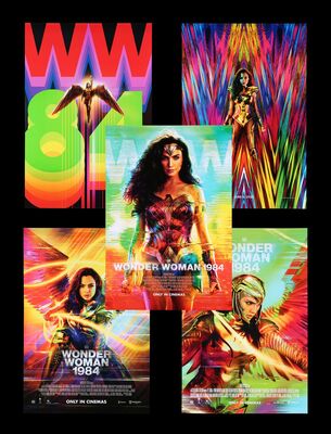 Lot #786 - WONDER WOMAN 1984 (2020) - Five One-Sheets, 2019, 2020