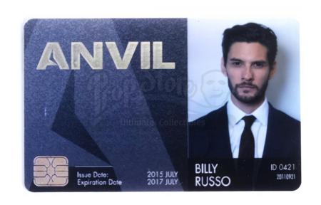 Lot # 42: Marvel's The Punisher (TV Series) - Set of Billy Russo's Suit Components and Anvil ID - 7